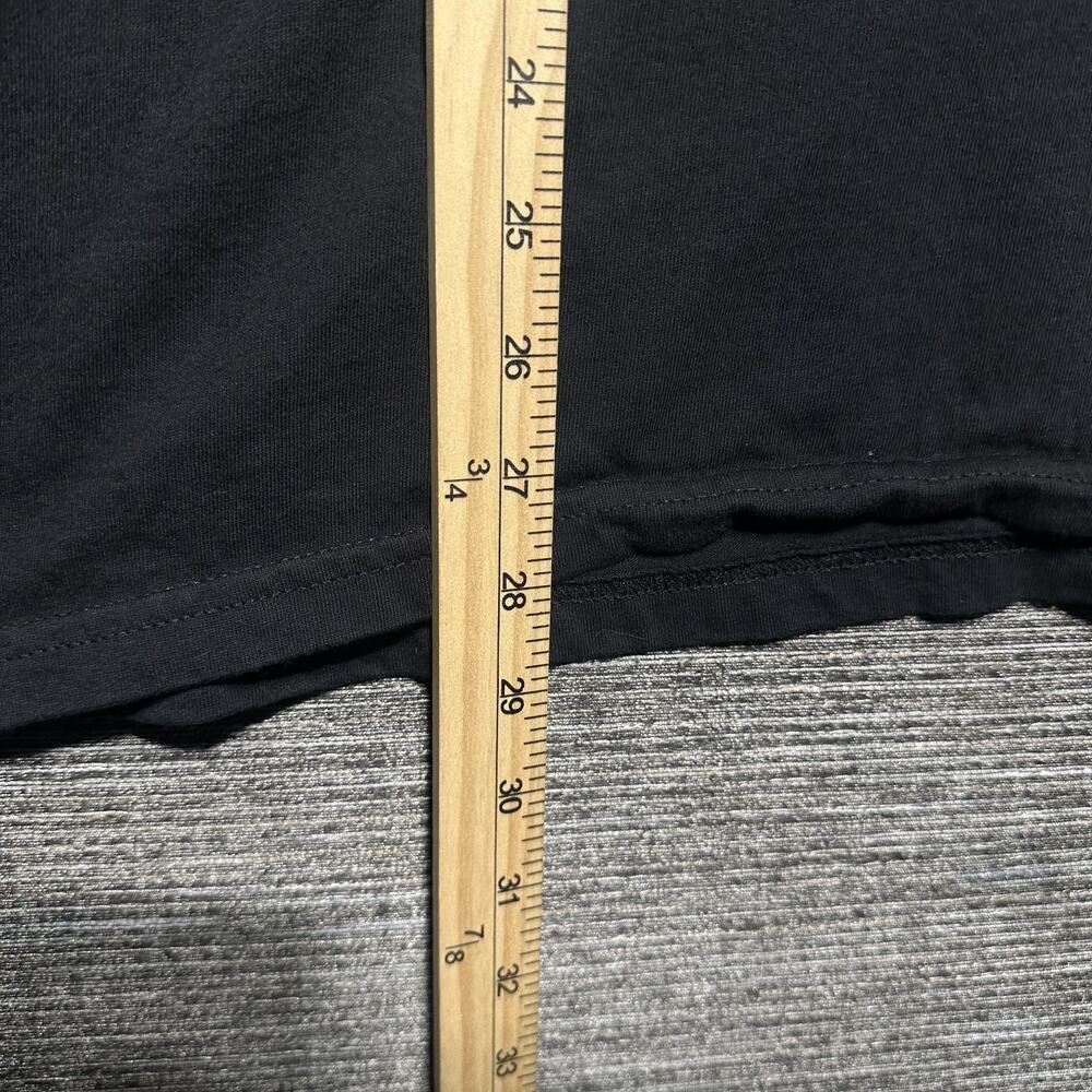 Brixton Shirt Men's XL BLack Short Sleeve Standard Fit Blank Solid Casual - Picture 8 of 12